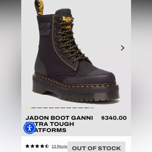 GANNI x Dr Martens Jadon Boot